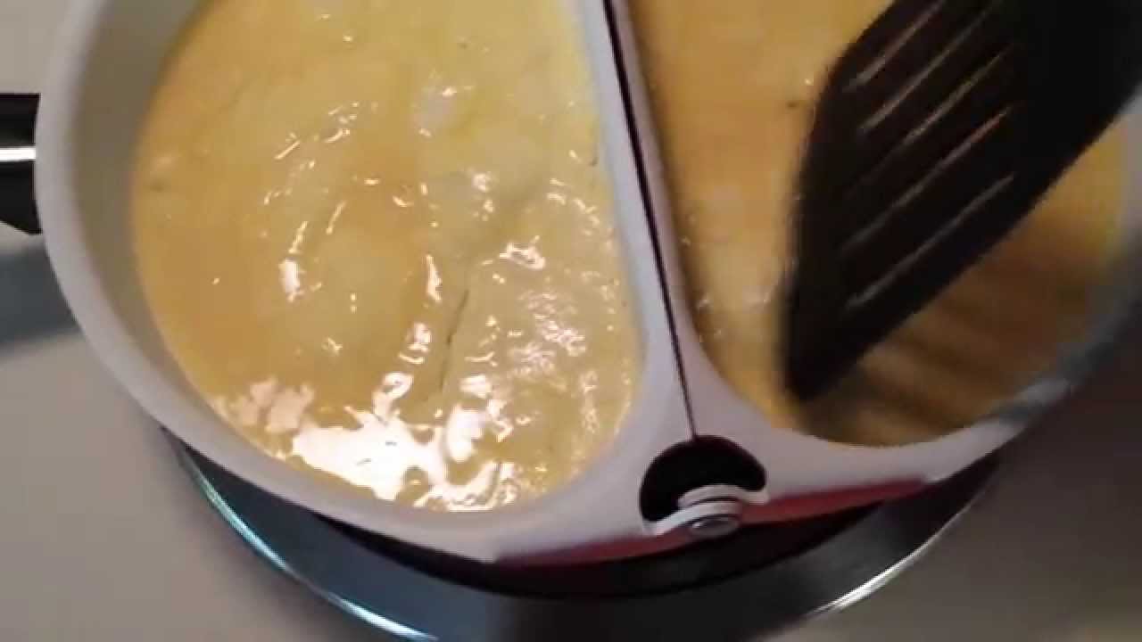 Susan's First Time Making an Omelette using an Omelette Pan 062514