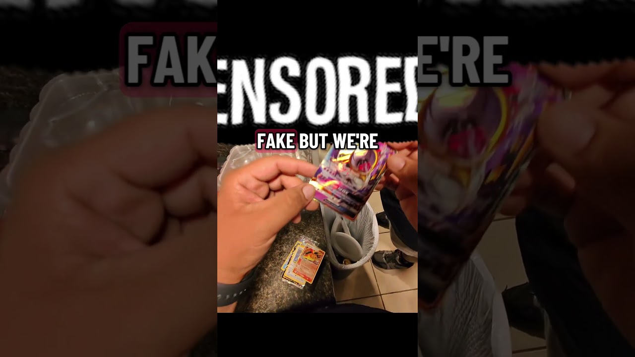 Did we buy FAKE Pokemon cards? #cardcollecting #pokemon #collectibles #pokemoncards