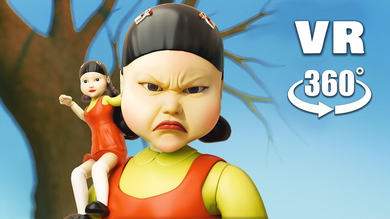 SQUID GAME 360° VR - Funny Animation