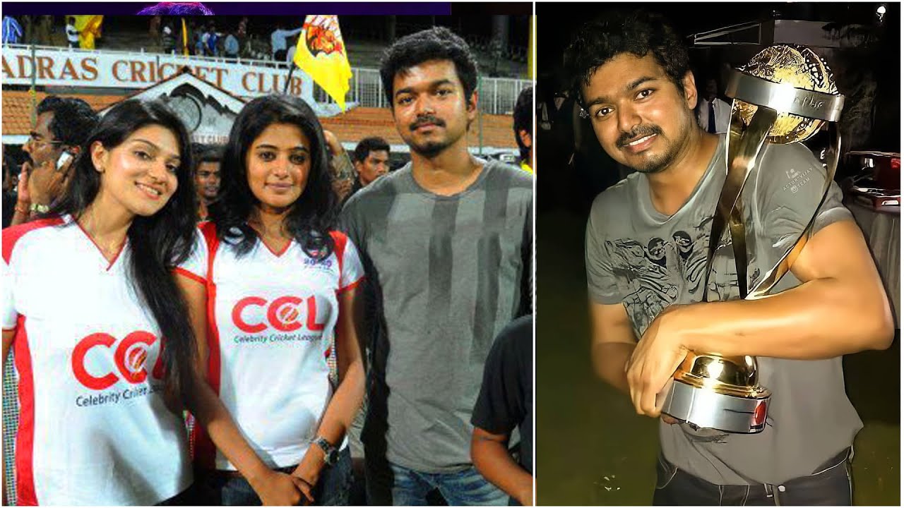 Actor Thalapathy Vijay's Most Memorable Moments At Celebrity Cricket League | #HBDThalapathyVijay