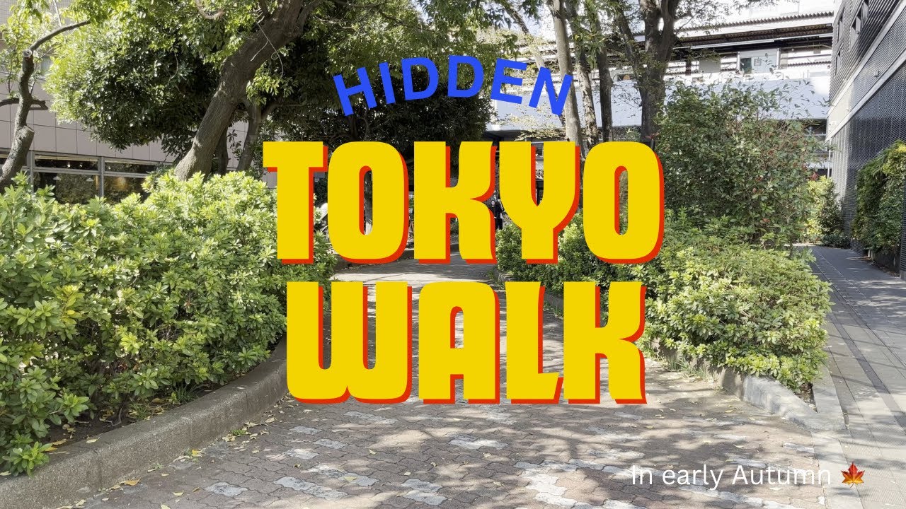 Hidden Tokyo Scenery in autumn