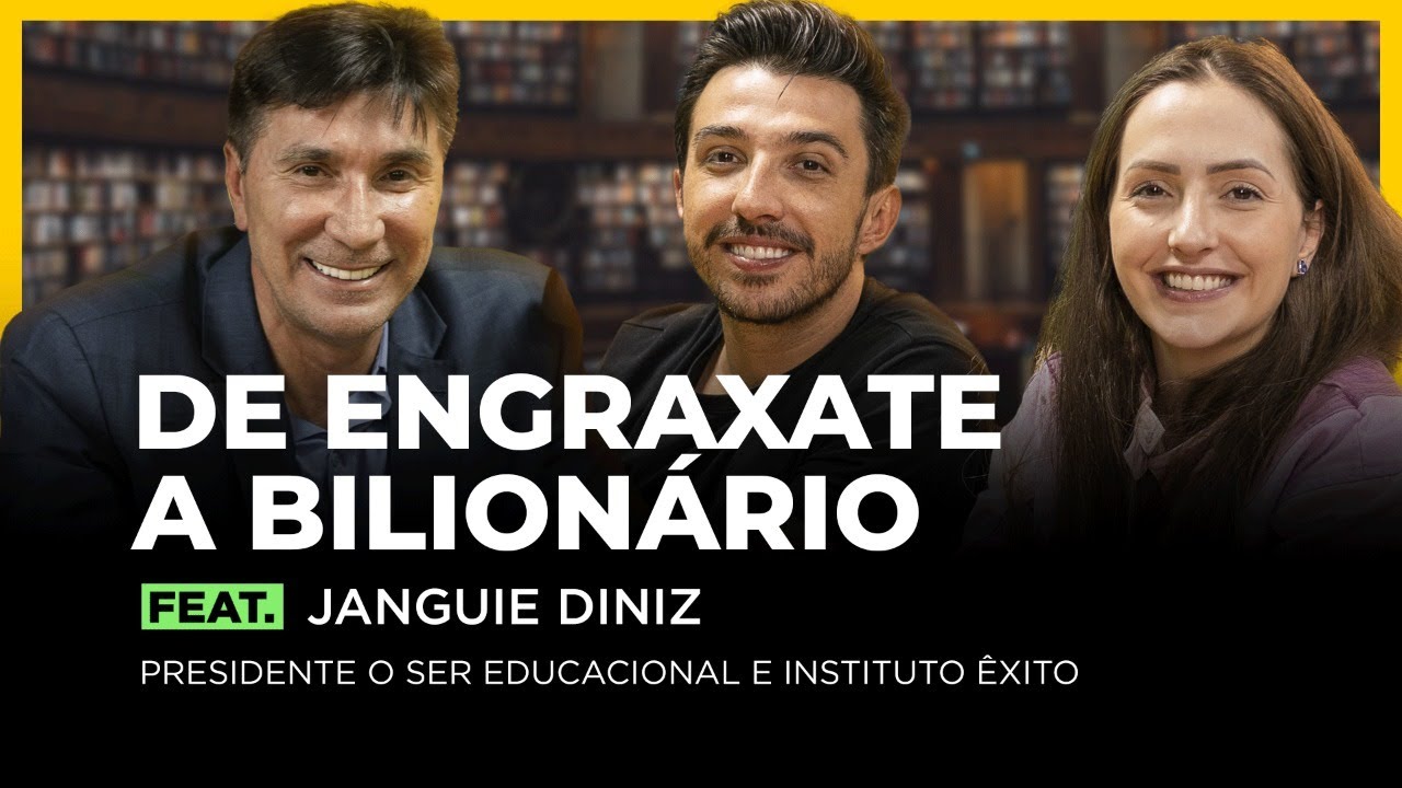 De Engraxate a Bilionário feat. Janguiê Diniz | FodCast #31