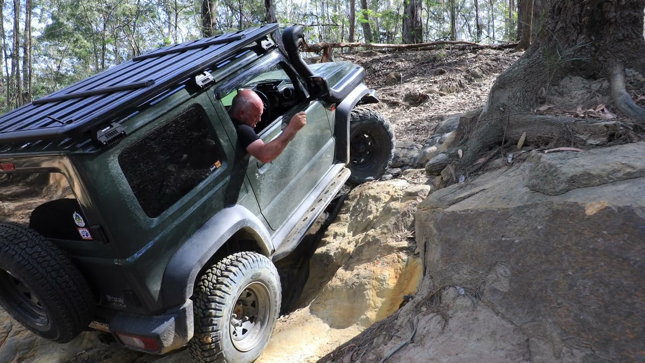 JBZOOK`s Suzuki Jimny JB74 does Watagans State Forest, Wishing Well track.