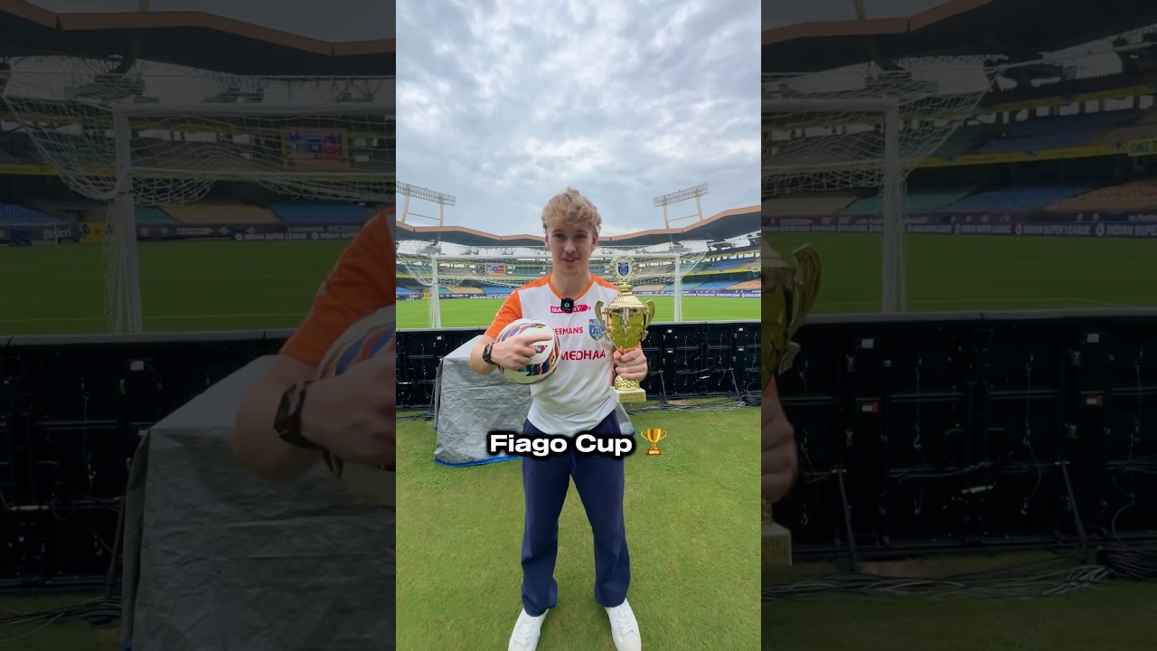 I Delivered My Trophy To An Indian Football Club 🏆 #indianfootball