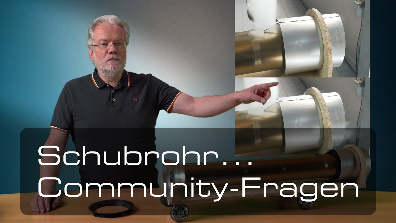 Follow Up Video zur Schubrohr Trilogie...