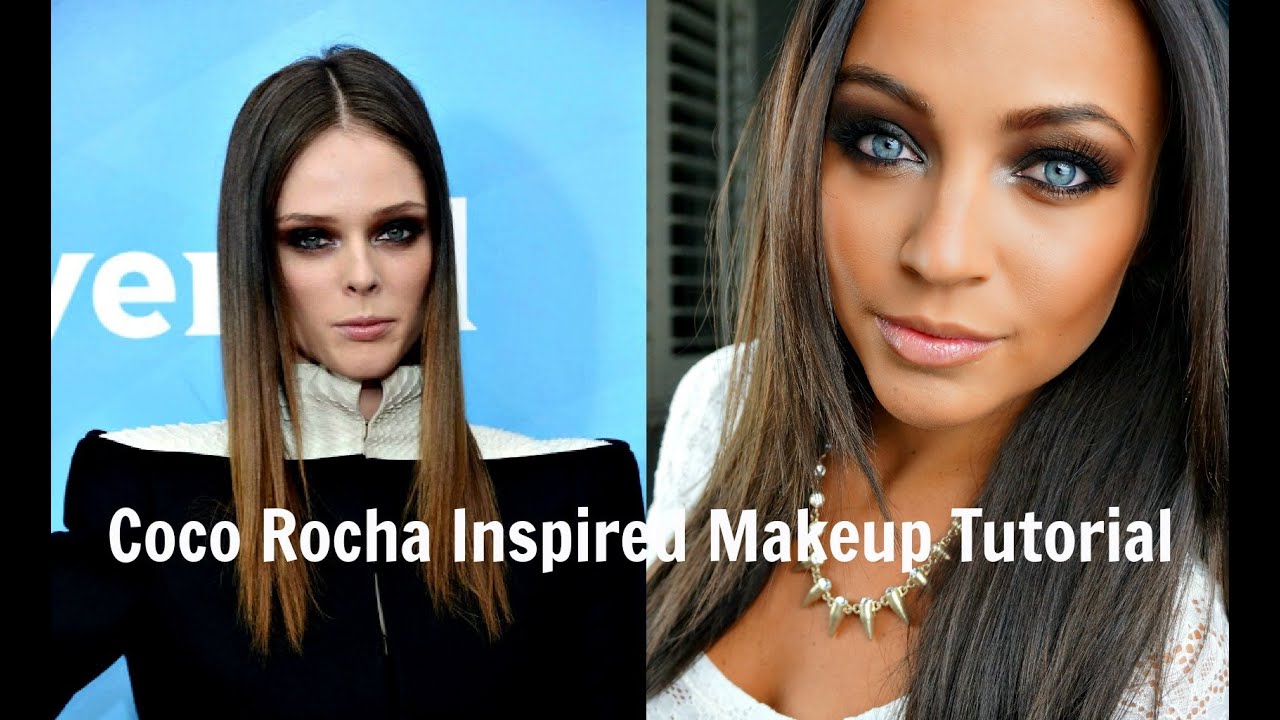 Coco Rocha Oxygen's The Face Inspired Makeup Tutorial