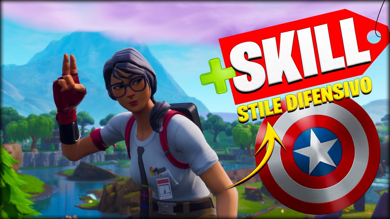 Come VINCERE contro GIOCATORI PIÙ FORTI di TE su FORTNITE! *🛡️ STILE DIFENSIVO 🛡️*