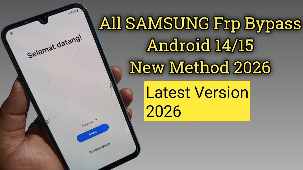 All samsung frp bypass 2026 | All samsung frp bypass android 14/15