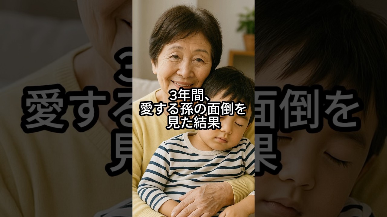 3年間も孫の面倒をみたのに、、、 #ショート #ドラマ #トラブル #家族