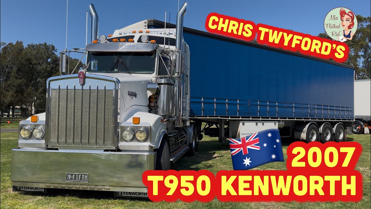 Экскурсия Криса Твайфорда по грузовику Kenworth T950 2007 года.