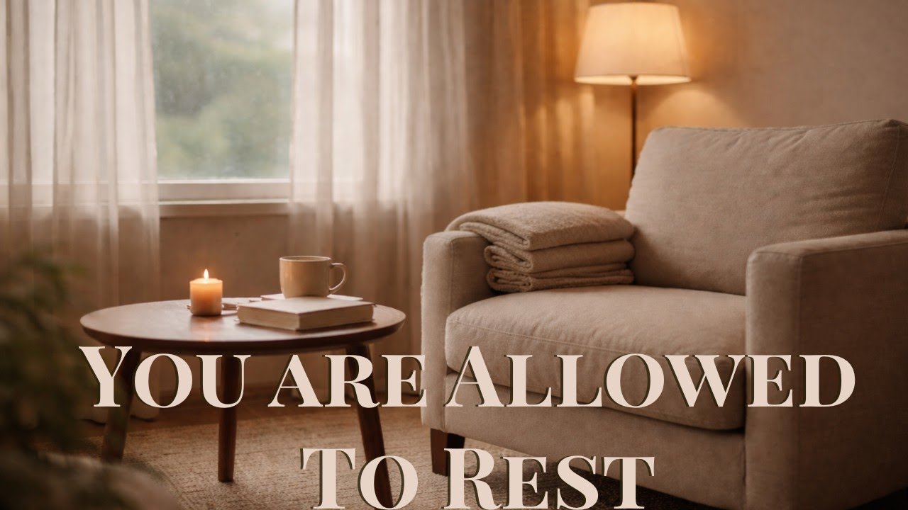 You Are Allowed to Rest Without Fixing Anything | Stillness Ambience for Nervous System Relief| 8 HR