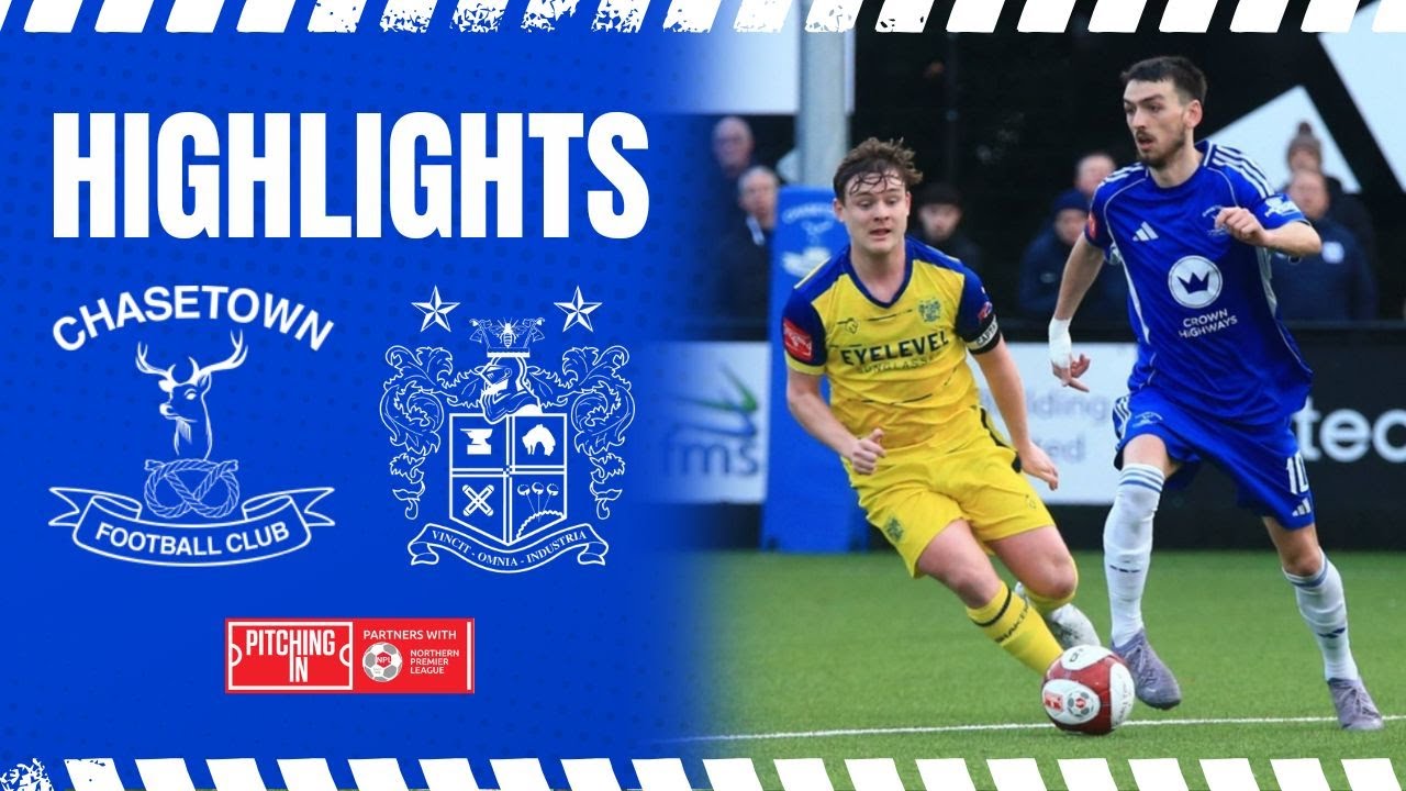 Scholars beaten by solitary strike | HIGHLIGHTS Chasetown v Bury - 31.1.2026