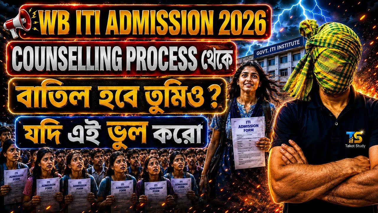 WB ITI ADMISSION 2026 || Avoid These Mistakes or Get Disqualified from Counselling!