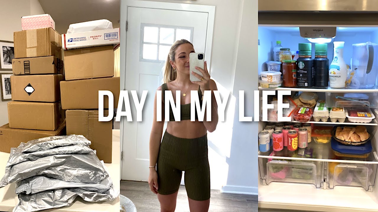 VLOG: back in PA, grocery haul + A LOT of packages !