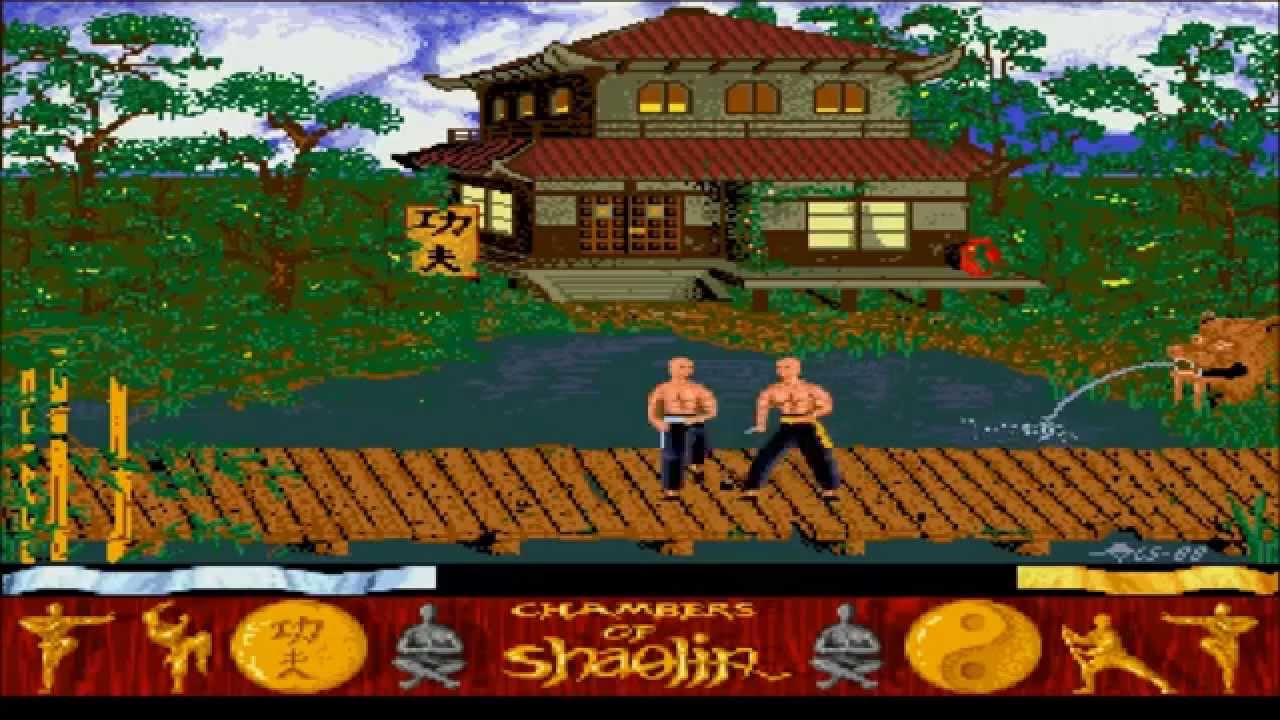 Zock' mal wieder...Chambers of Shaolin [Amiga], Talion 1989