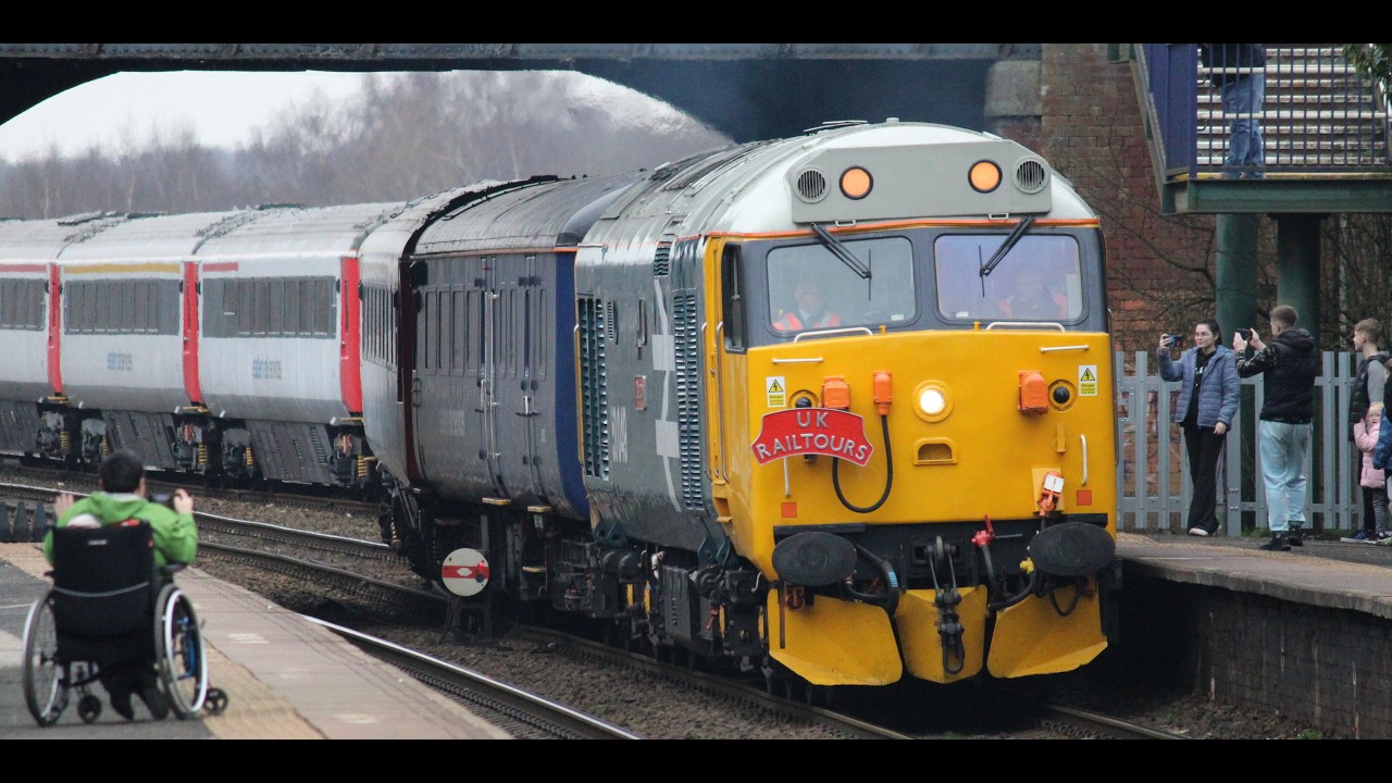 Chasing UK Railtours' 'The East Lancashire Railway' In and Around The ELR