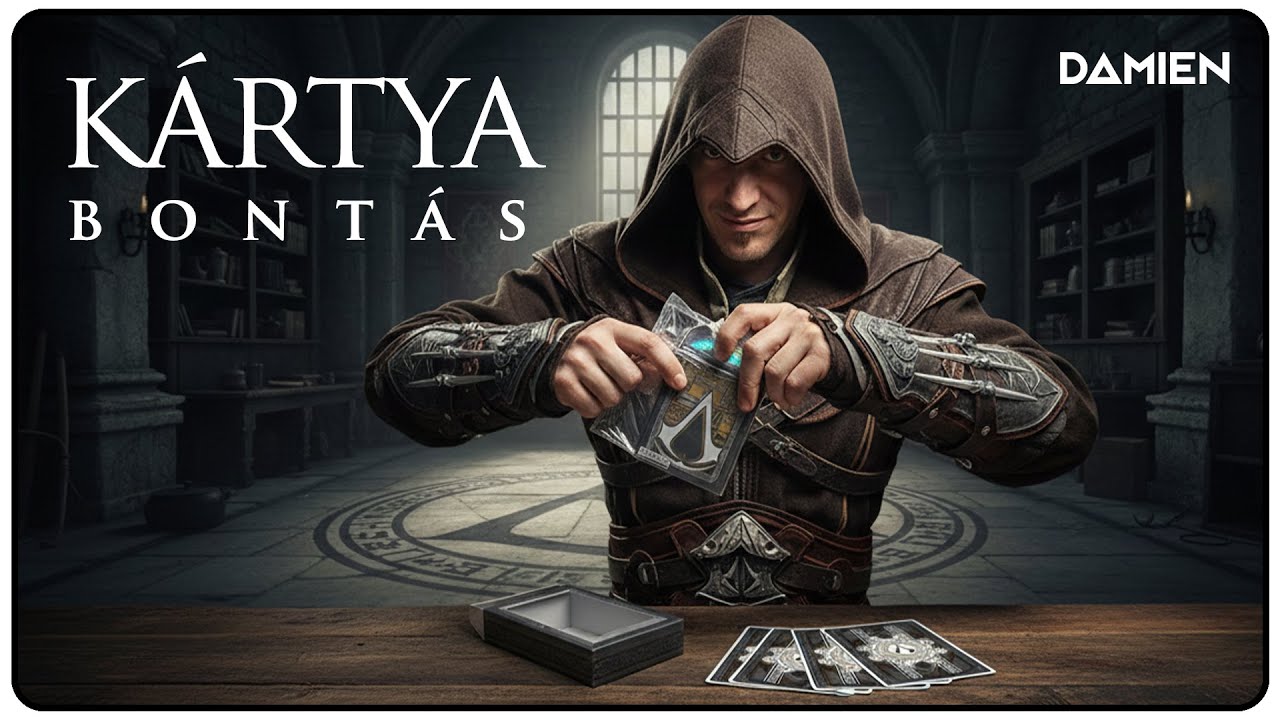 Assassin's Creed kártyapakli bontás – Megéri az árát?