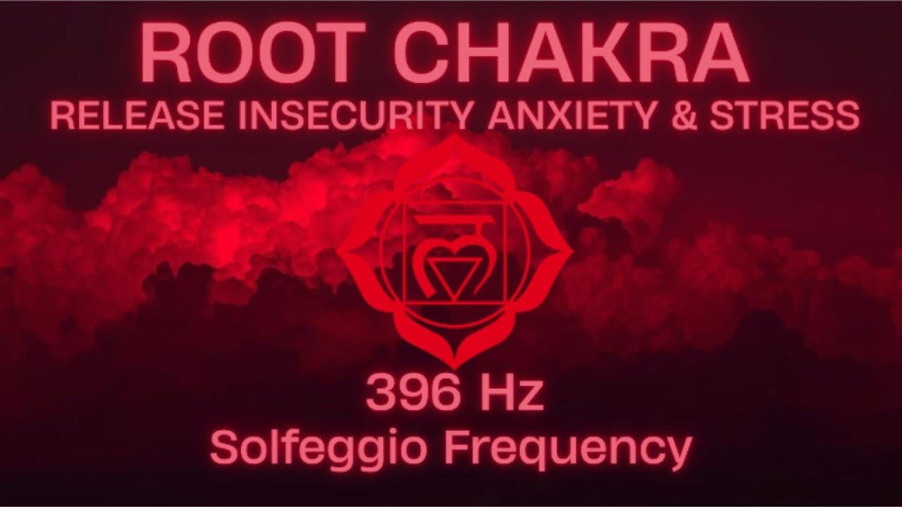 Pure 396 Hz Solfeggio Frequency | Balance Root Chakra | Release Insecurity, Anxiety, & Stress