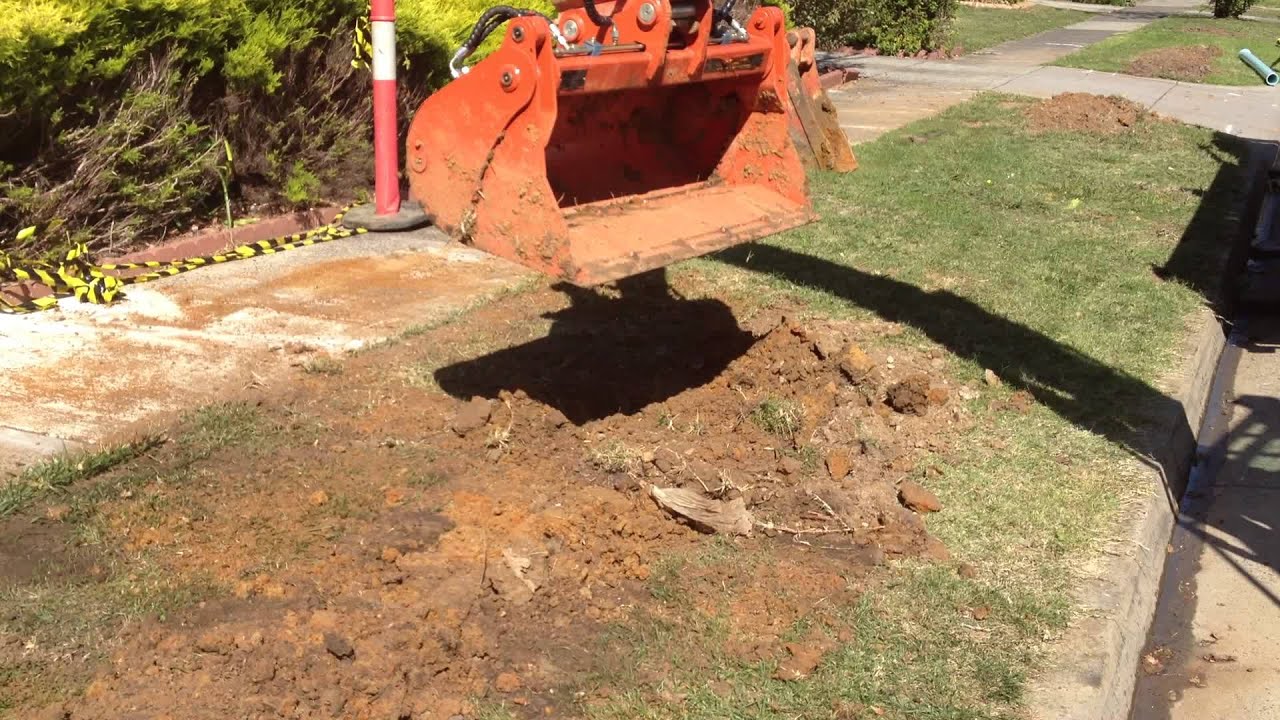 excavator bucket video 1