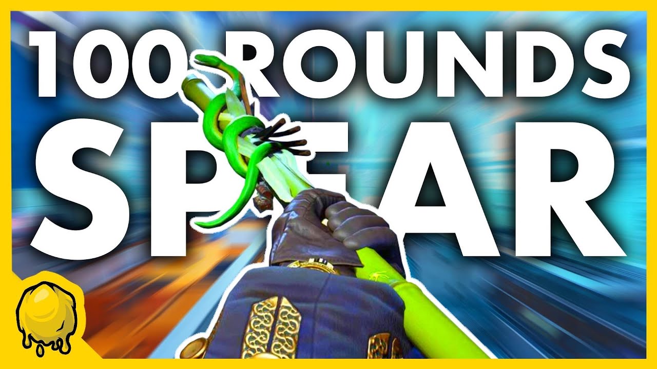 I played 100 Rounds w/ SPEAR (crazy tech)