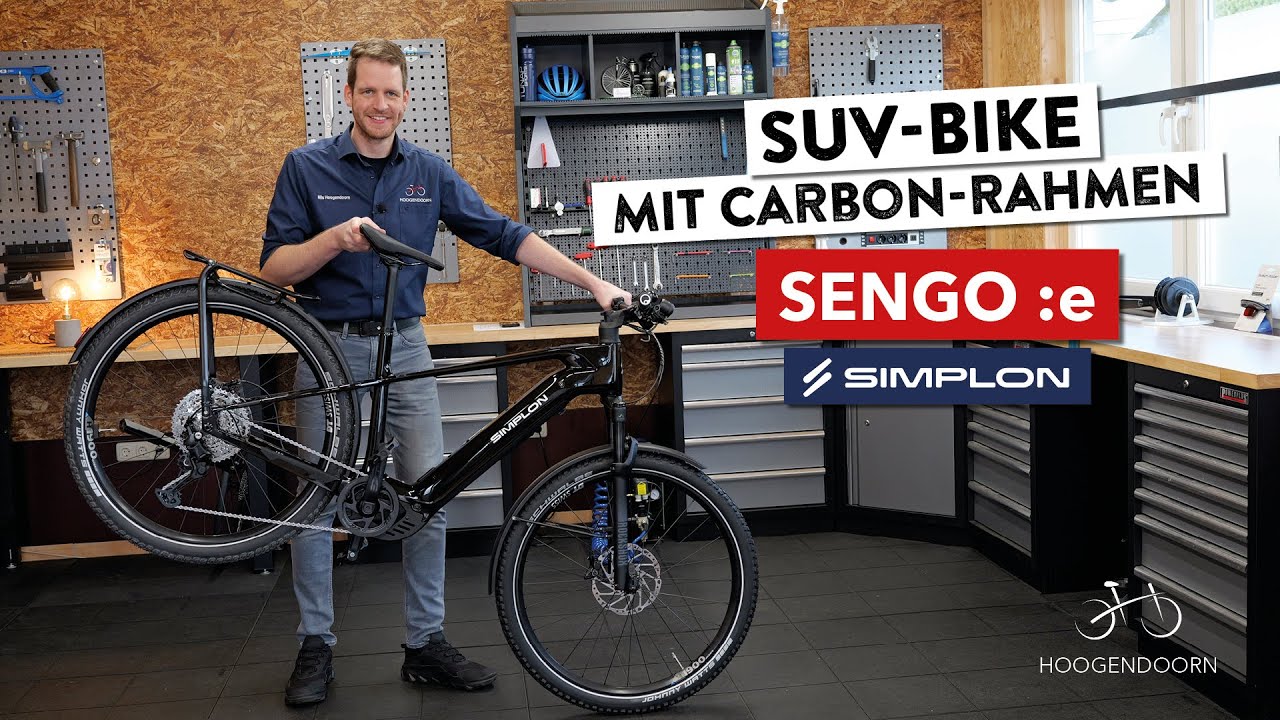 Das SENGO :e von Simplon ist das leichte SUV E-Bike mit Carbon-Rahmen.