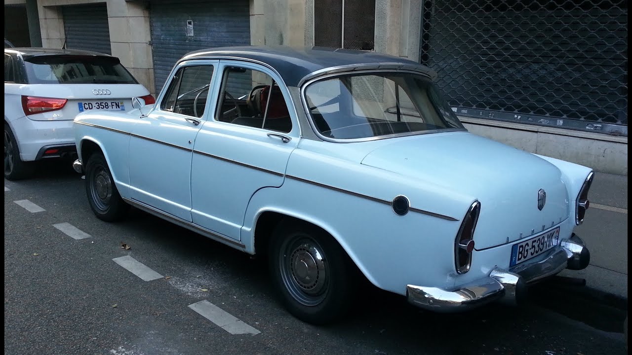 Simca ARONDE Elysee 1957 in Paris
