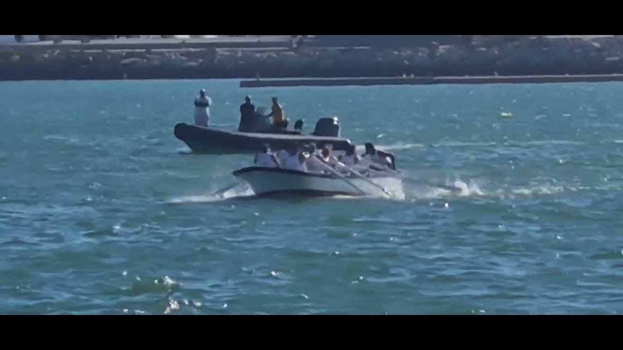 FINAL  VETERANOS  Regatas de botes 2024  Feria y Fiestas del Carmen  de Barbate