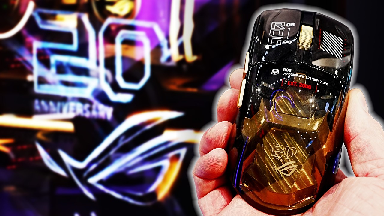Компания ASUS ROG *очень* постаралась к своему 20-летнему юбилею!