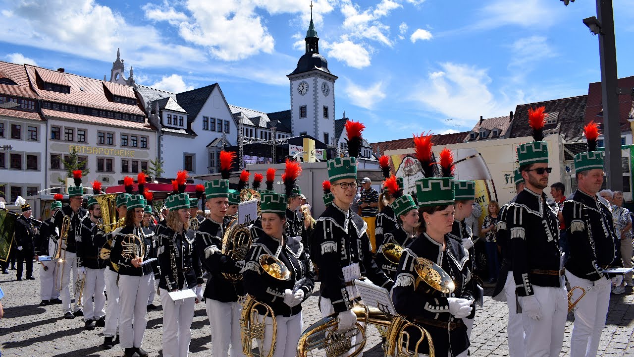 Bergparade ⚒ 37. Bergstadtfest Freiberg 2024