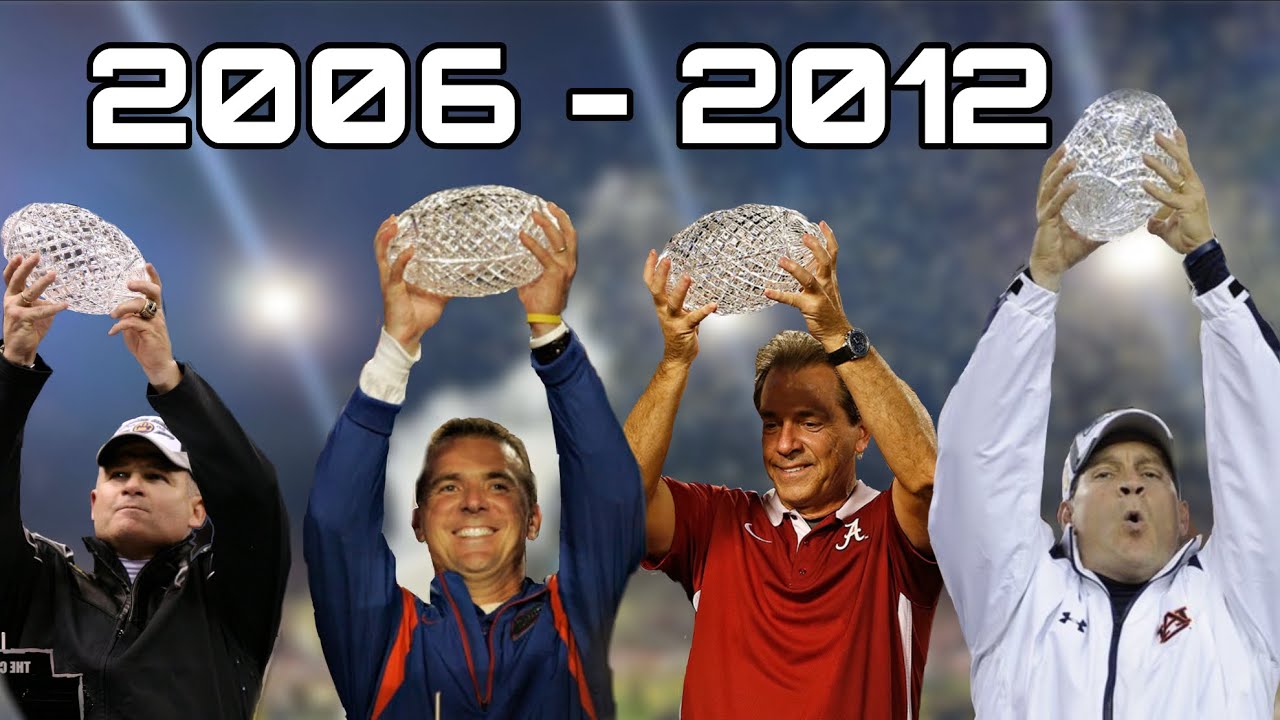 When the SEC Won 7 National Championships in a Row