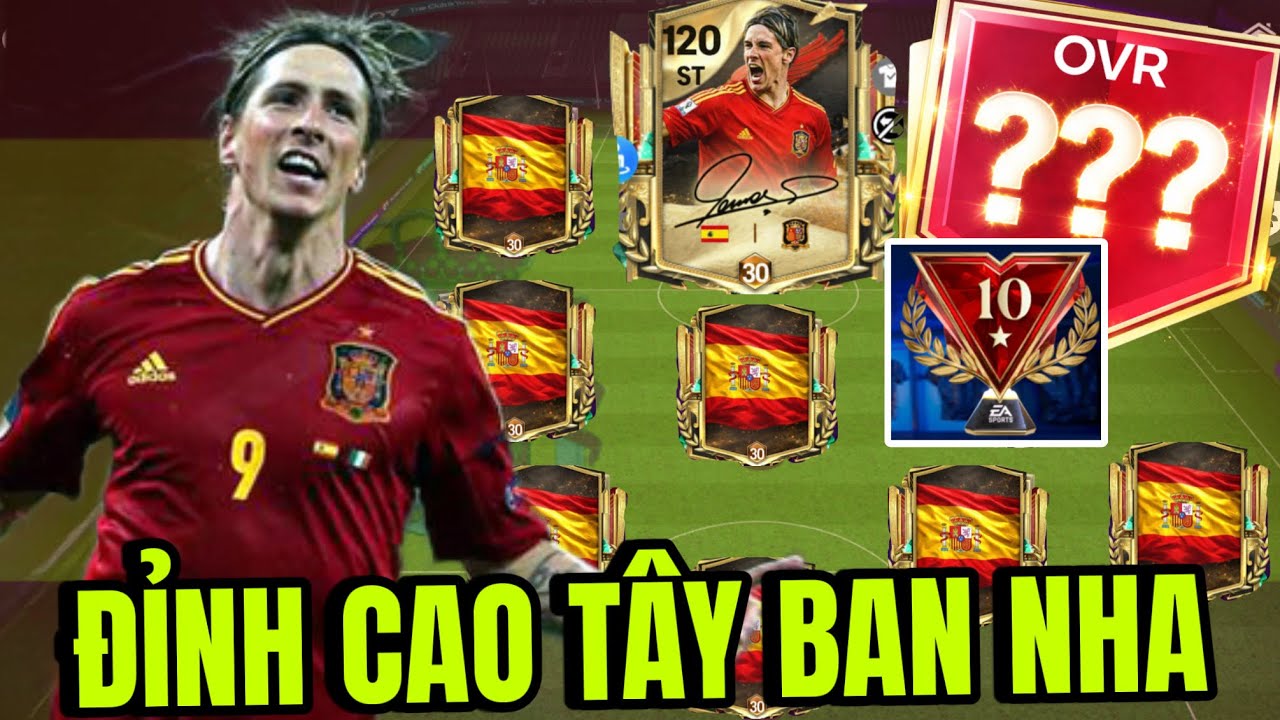 BUILD ĐỘI HÌNH TUYỂN TÂY BAN NHA HUYỀN THOẠI VỚI CAPTIAN TORRES CHỮ KÝ ĐẤU TRẬN CẦU QUYẾT ĐỊNH 🇻🇳