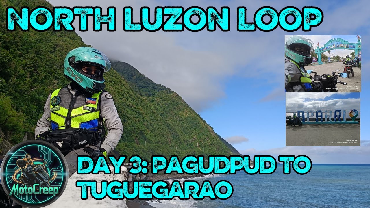 NORTH LUZON LOOP Day 3: Pagudpud to Tuguegarao (300 km) Mio Soul i125s