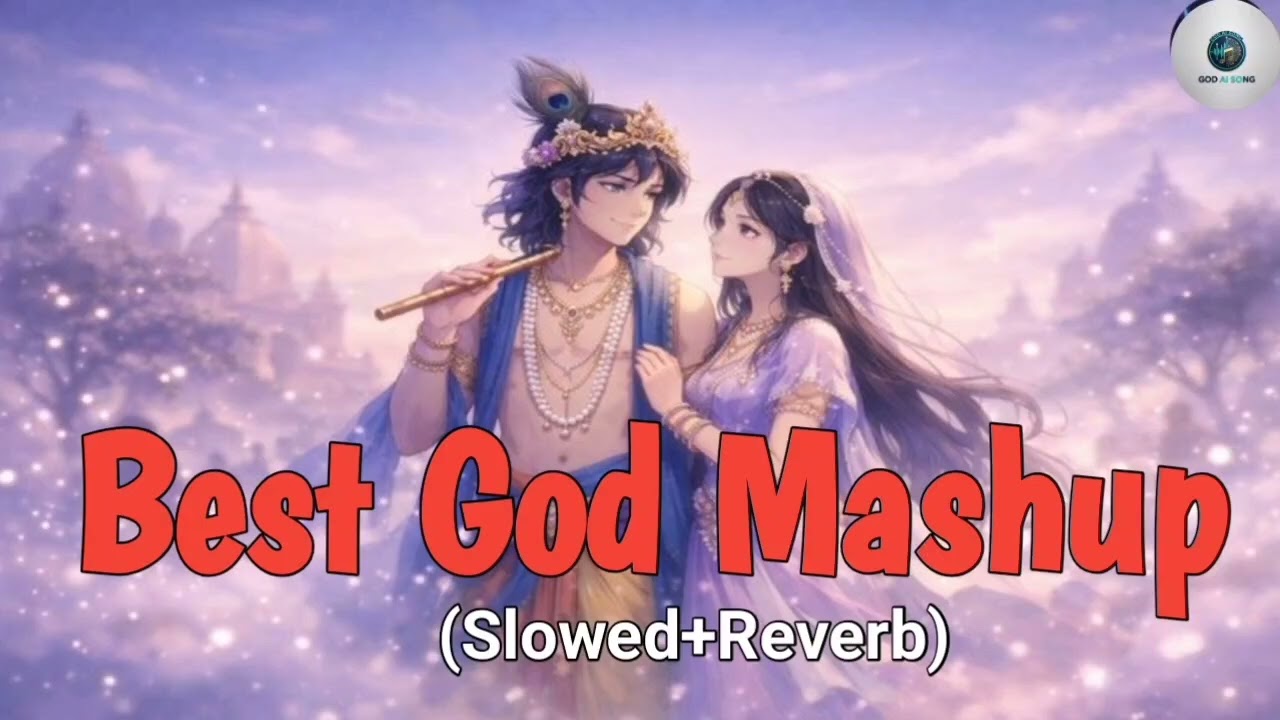 Best God Song Krishna Lo-Fi Mashup | Radha Krishna Love | Relaxing LoFi Bhajan | Slowed Reverb