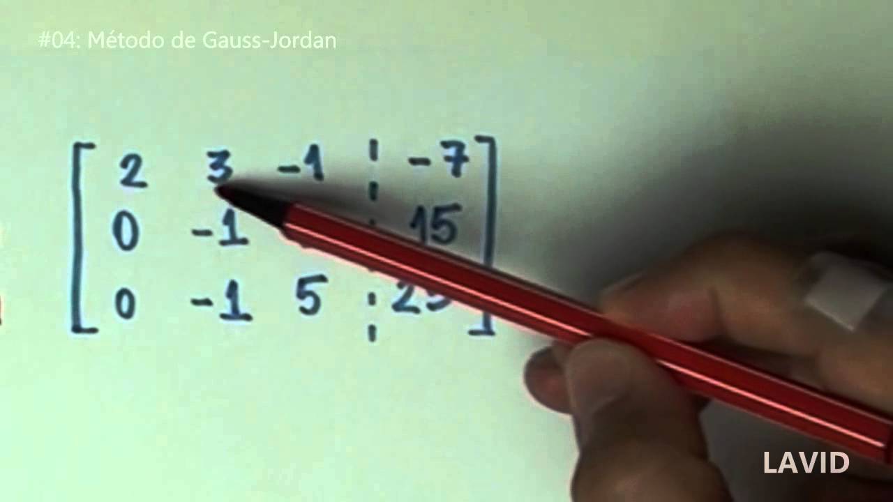 Álgebra Matricial - #04 - Método de Gauss-Jordan