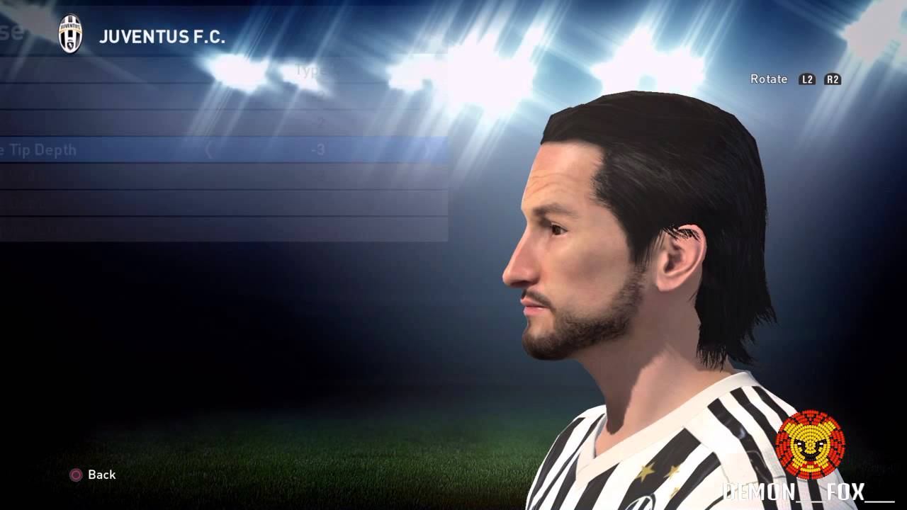 PES 2016 Zambrotta (face)