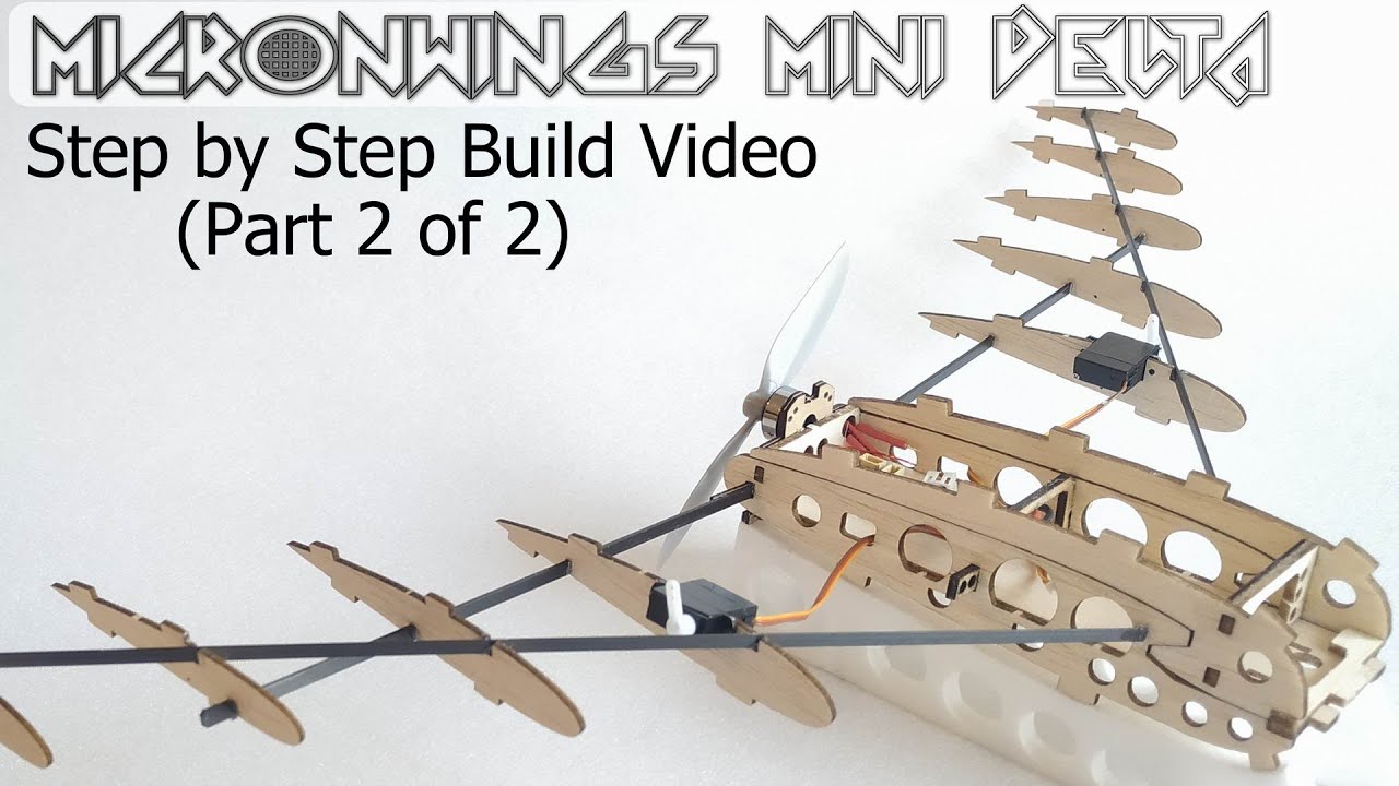 MicronWings Mini Delta Build Instructions (Part 2 of 2)