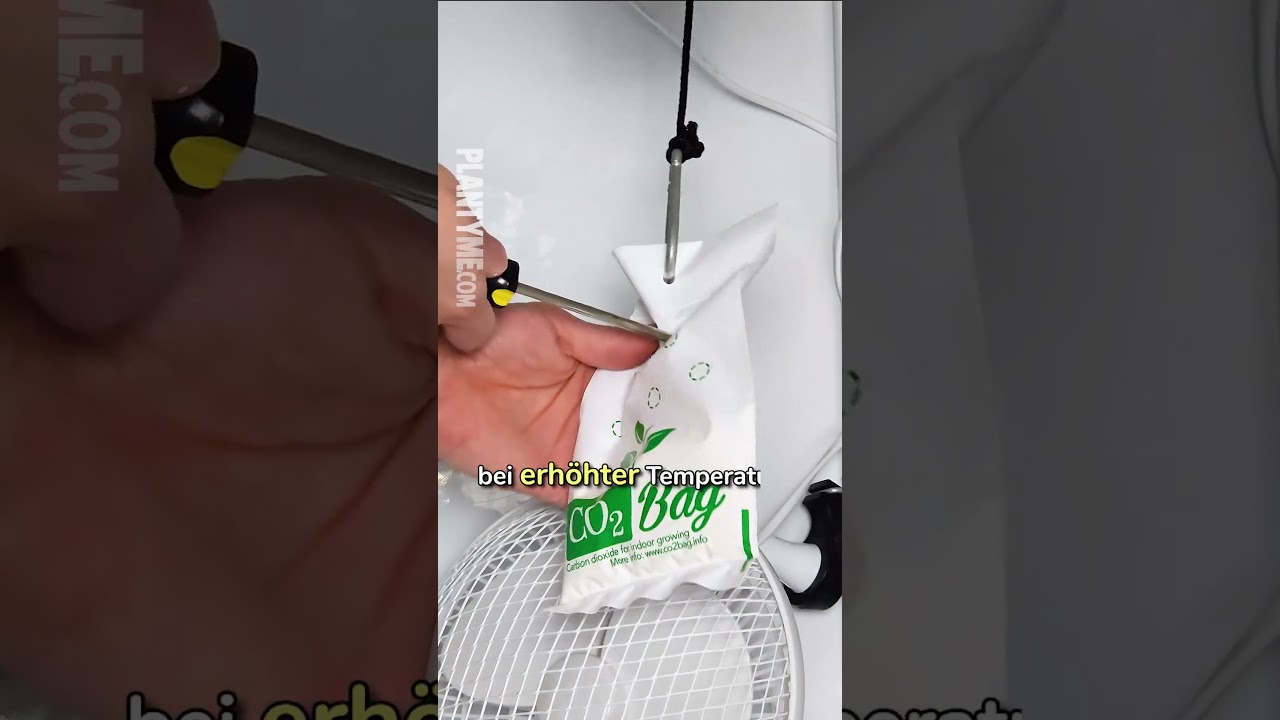CO2 Bag Kohlendioxid T&uuml;te f&uuml;r Pflanzen