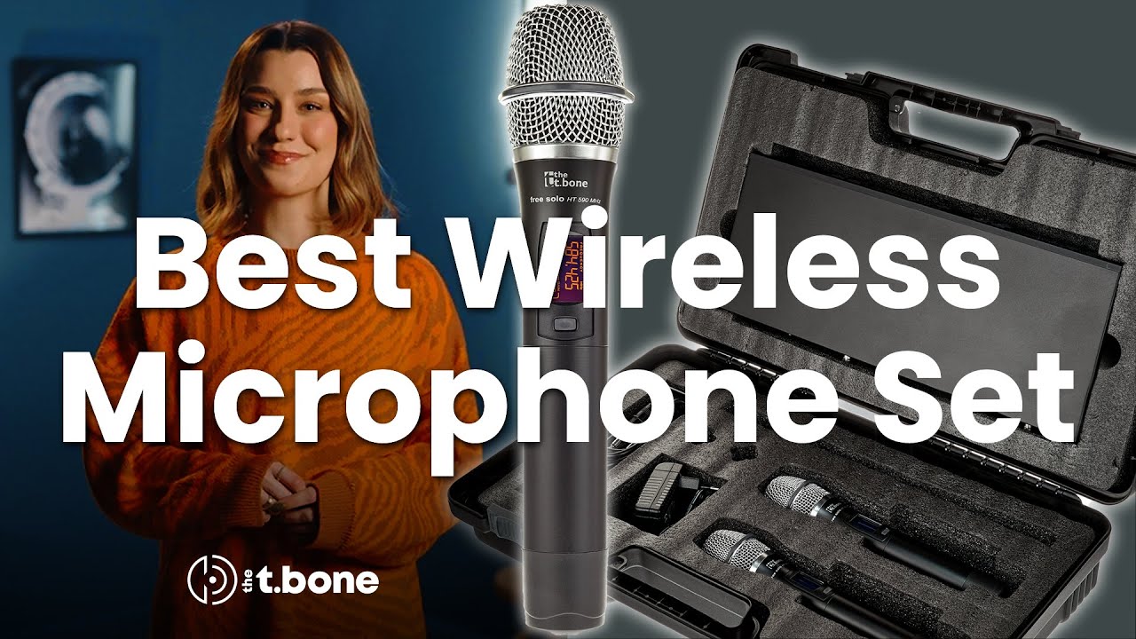 Best wireless microphone setup | the t.bone