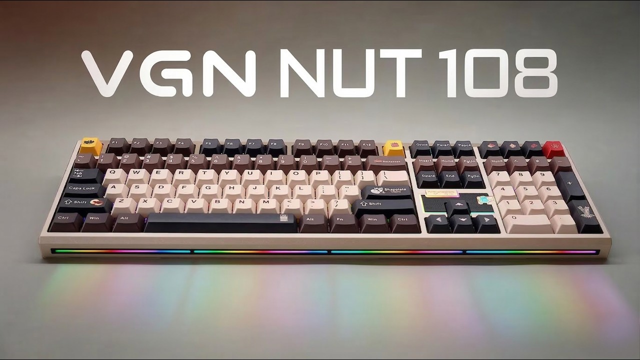 VGN NUT 108 – Невероятная RGB-клавиатура 🔥 | Лучшая игровая клавиатура?