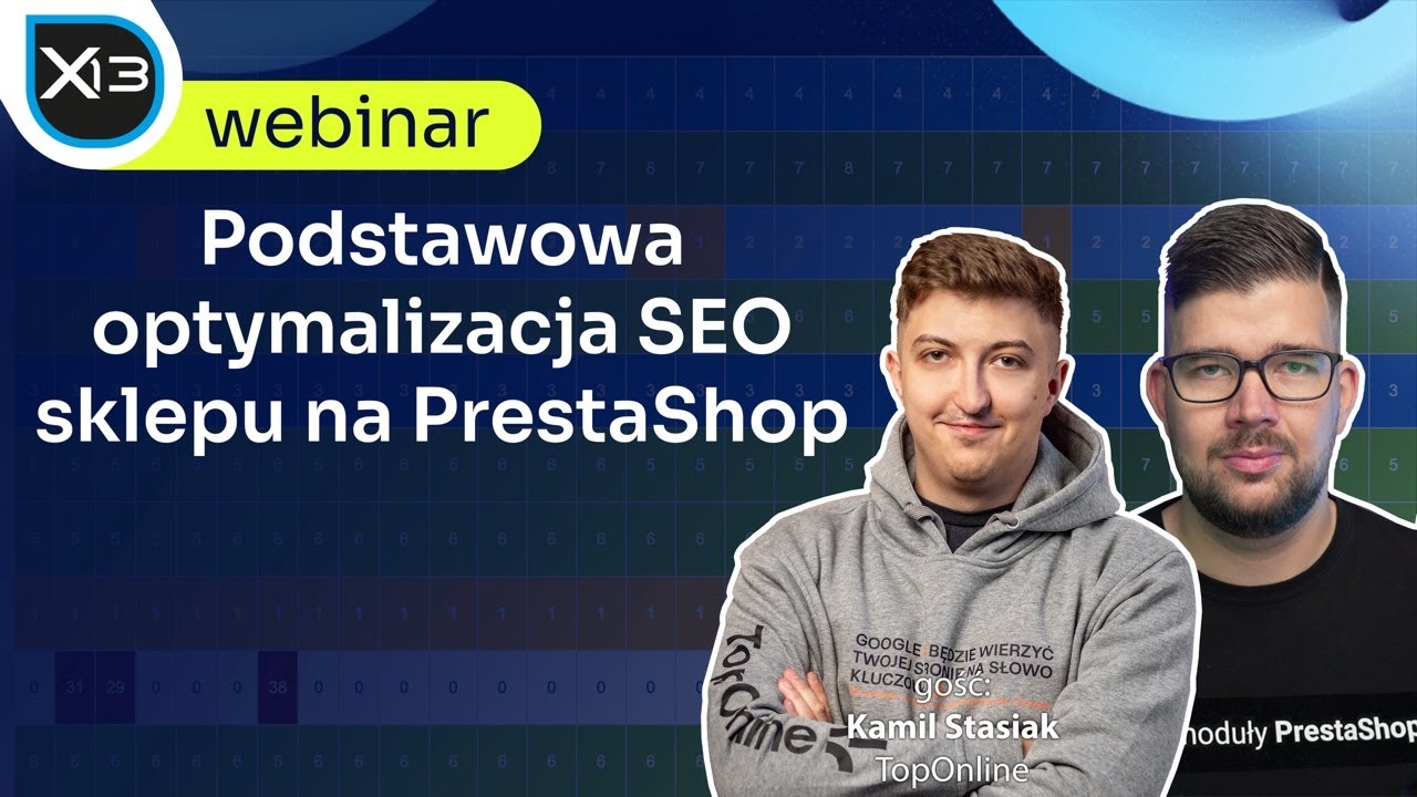 Podstawowa optymalizacja SEO sklepu na PrestaShop - webinar