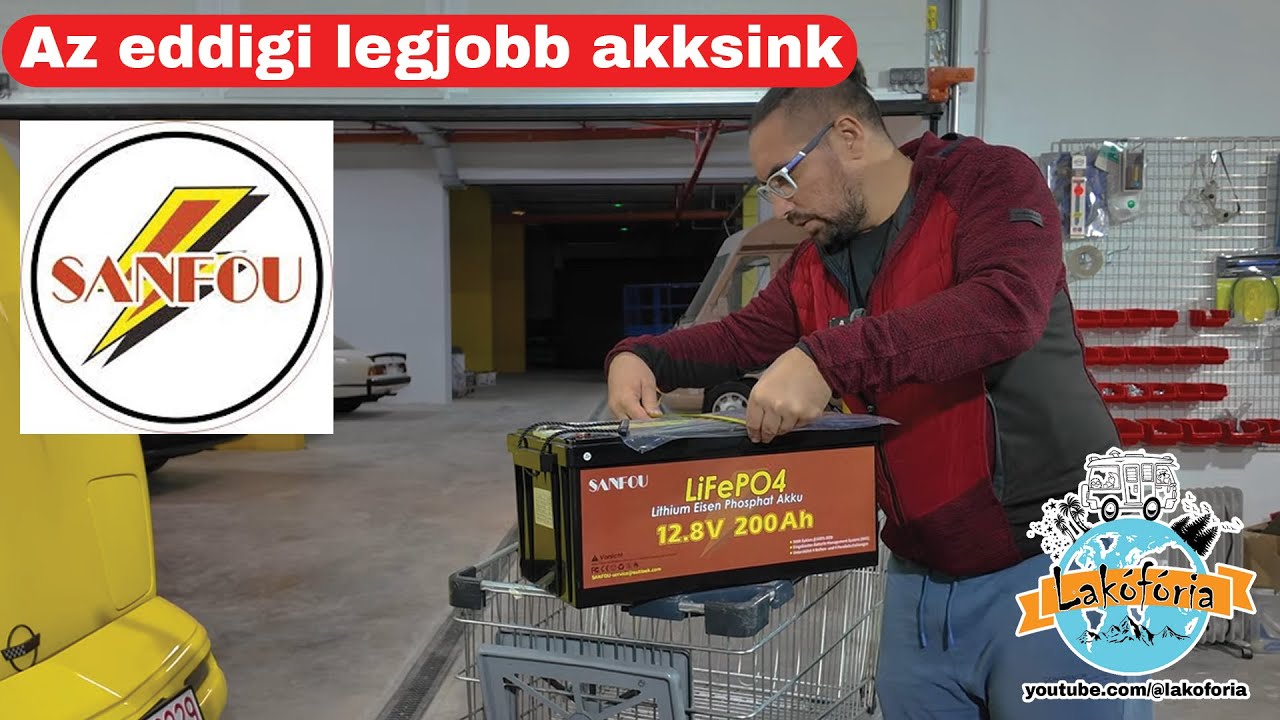 Fűteni akksirol? Meddig? - 200Ah LiFePo4 Sanfou
