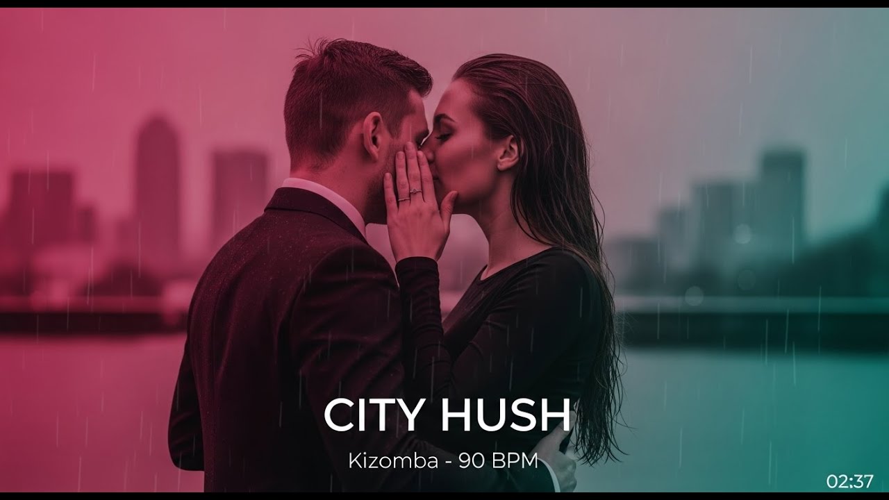 City Hush — Kizomba/Zouk Luxe (90 BPM) | Intimate Duet • Nylon Guitar • Rhodes Glow