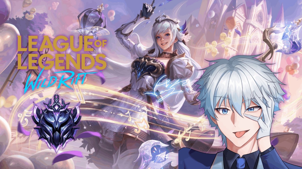 LOW CORTISOL STREAM DI DIAMOND【WILD RIFT / VTUBER INDONESIA】