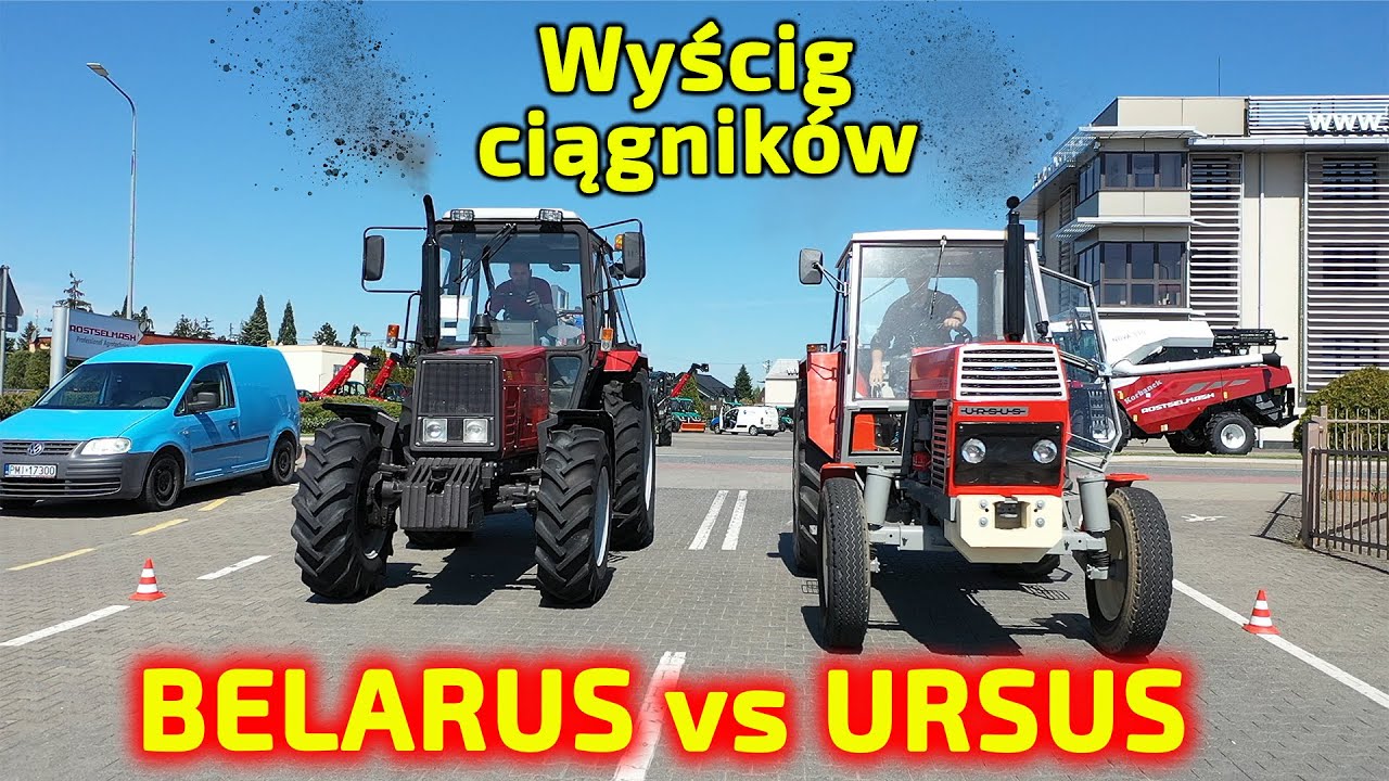 Belarus 952.2 vs Ursus 902 👉Szybcy i wściekli 👉Kto pierwszy na mecie? 👉Test prędkości [Korbanek]