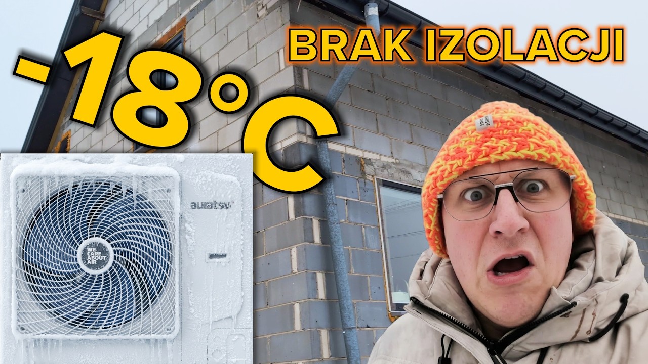 Pompa ciepła w starym domu? Brutalny test przy -18°C!