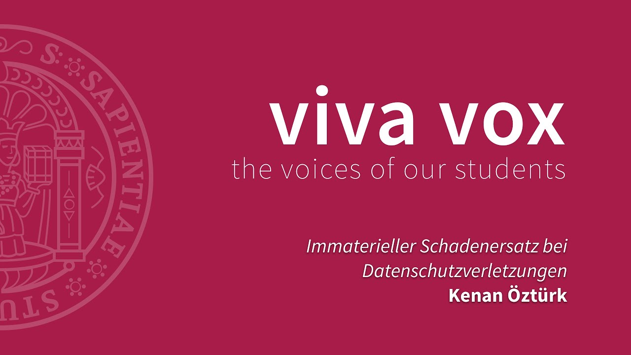 Immaterieller Schadenersatz bei Datenschutzverletzungen [Kenan Öztürk]