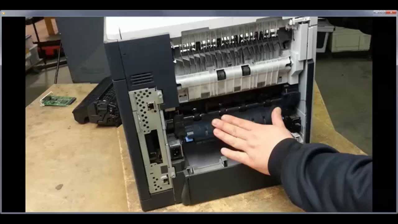 HP LJ P4014, P4015, P4515 Series Fuser removal and Installation