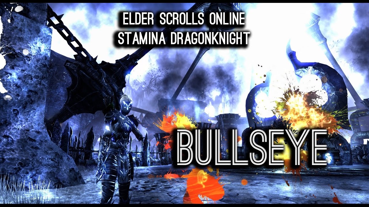 Stamina Dragonknight Burst Build Bullseye PvP - Homestead