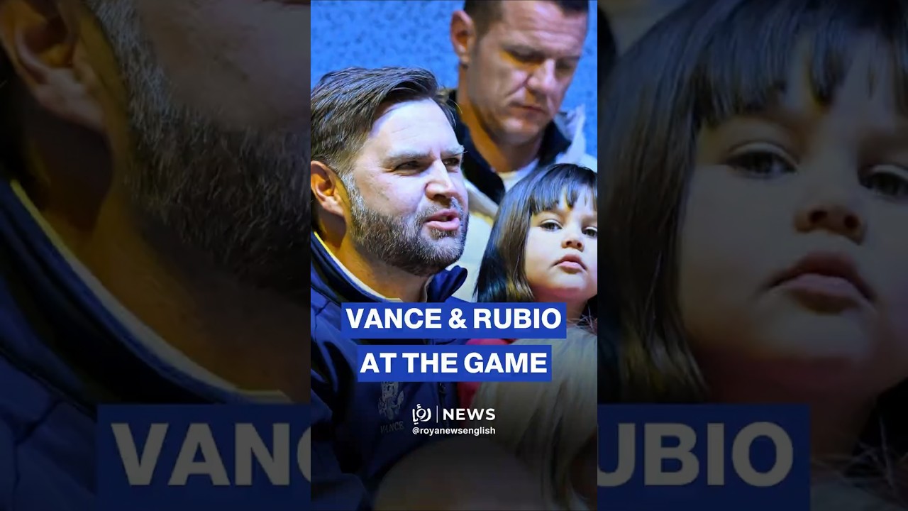 Vance, Rubio attend ice hockey game at Milan-Cortina Winter Olympics