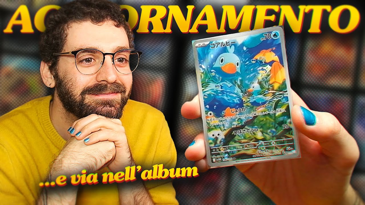 Sistemiamo un po' di CARTE POKEMON nuove! 📚😴 [Collezione AR]